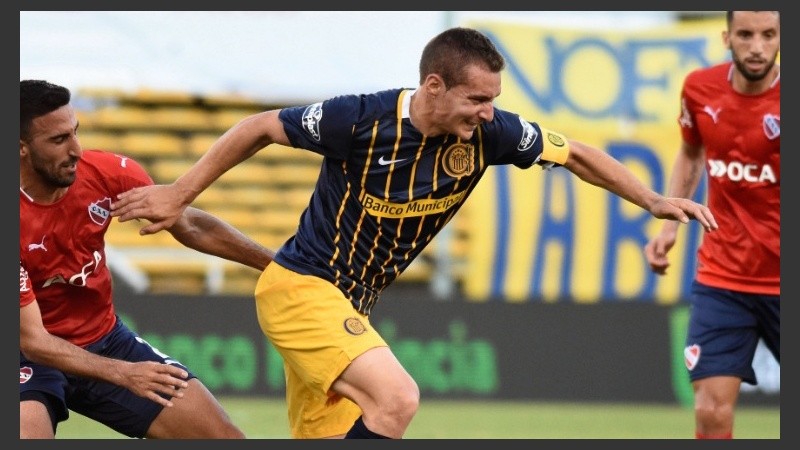 Ruben casi no la tocó en los 45 minutos que estuvo en cancha.