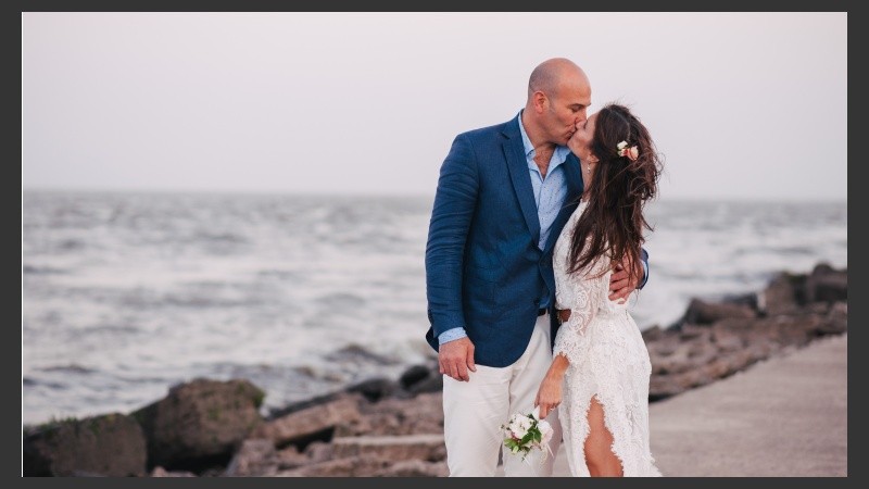 Románticos en la ribera quilmeña. 
