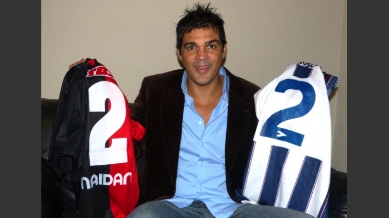 Maidana y sus dos amores en el fútbol: Talleres y Newell's. 