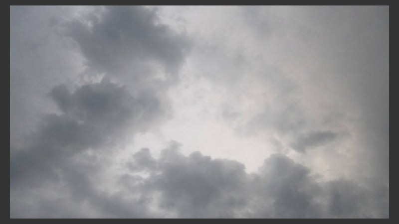 Un cielo muy oscuro aunque sin lluvias. 