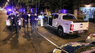 El vehículo de D'amico fue perseguido desde la escuela de fútbol infantil Malvinas Argentinas.