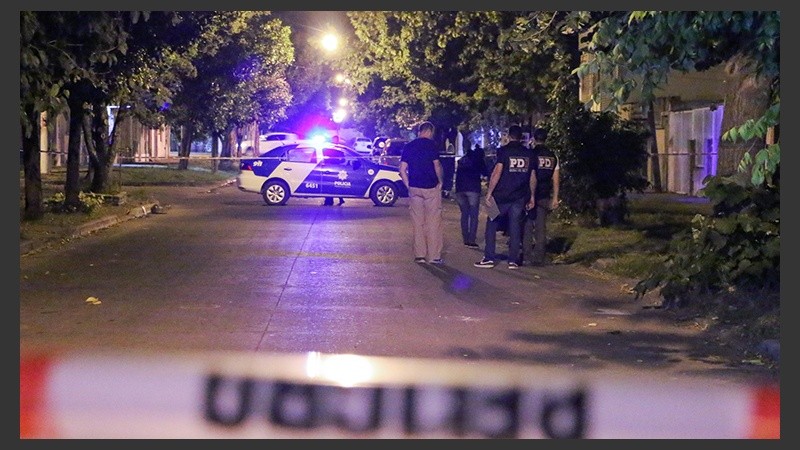Valparaiso y Montevideo, el lugar de la balacera.