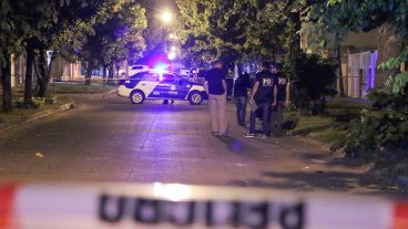 Valparaiso y Montevideo, el lugar de la balacera.