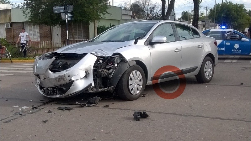 Fanti e Ituzaingó, el lugar del choque.  