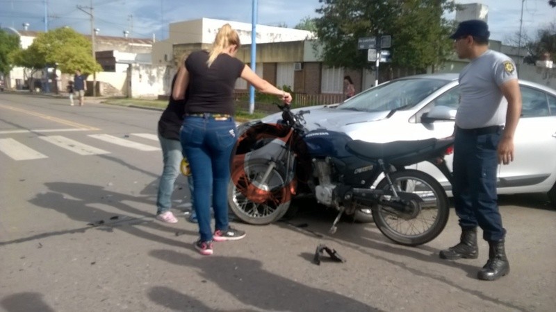 Fanti e Ituzaingó, el lugar del choque.  