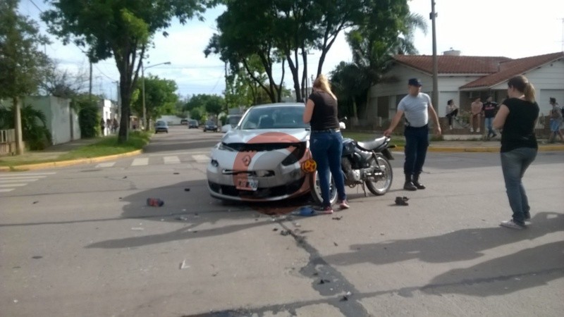 Fanti e Ituzaingó, el lugar del choque.  