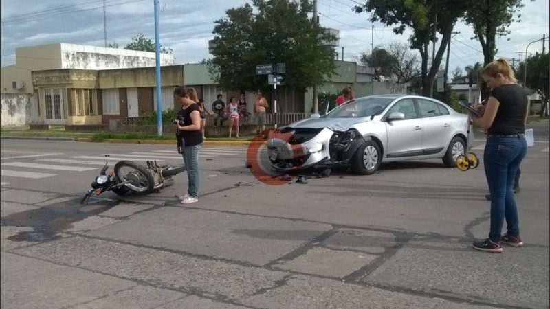 La esquina del accidente, producido el pasado 13 de noviembre.