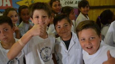 Los alumnos de las escuelas de Arequito disfrutaron de Cultura Más Vos