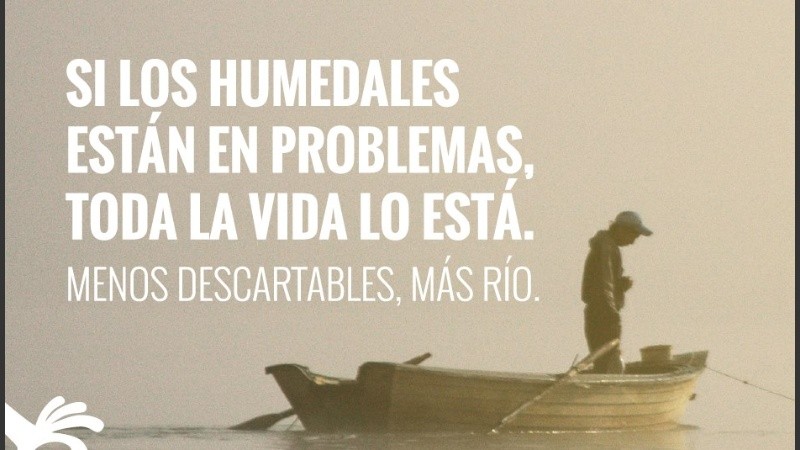 La convocatoria a la jornada de limpieza del río Paraná 