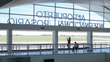 El aeropuerto creció mucho en volumen de vuelos.
