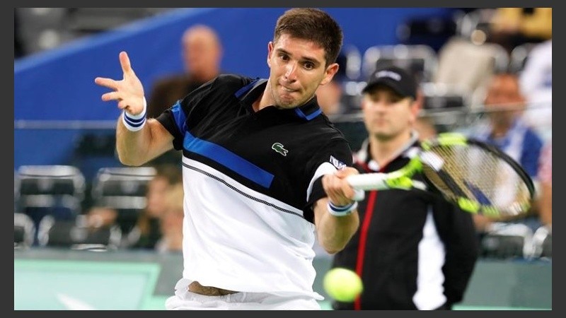 Del Bonis estiró el partido pero no pudo con Cilic.