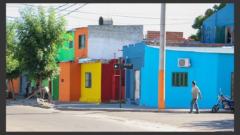 Colores intensos se pueden observar en Paraguay al 3100.