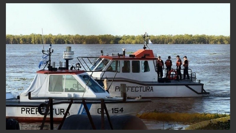Prefectura halló el cuerpo este martes a la tarde.