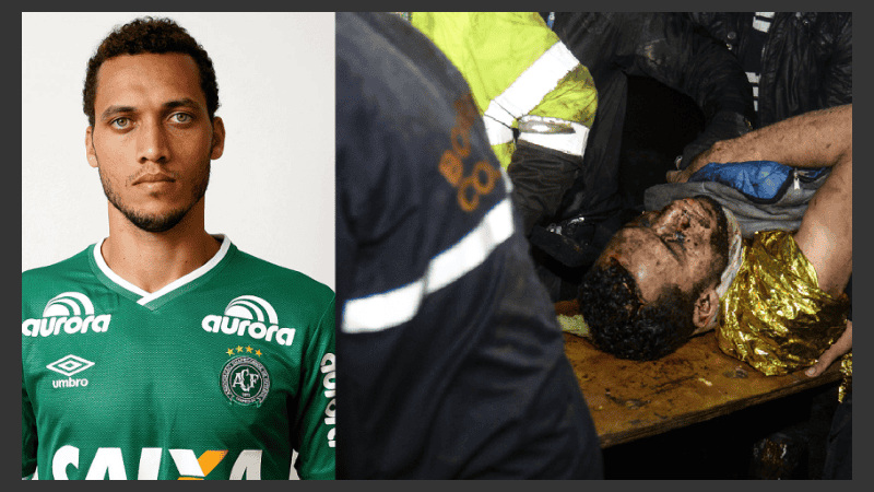 Helio Neto fue rescatado con vida.