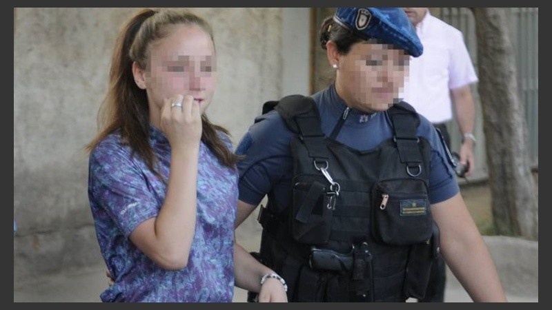 La víctima fue liberada por la Policía. 