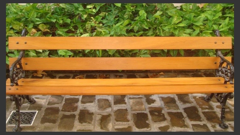 Un rato sentados para tomar el aire fresco. 