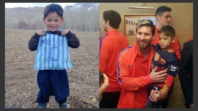 Murtaza conmovió a todos con su improvisada casaca y tuvo su premio.