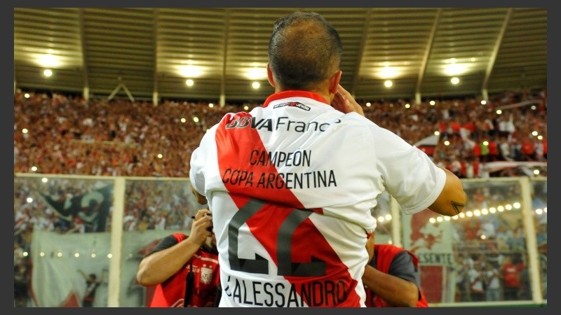 D'Alessandro dirigió los festejos.