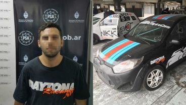 "Ojito" estaba corriendo en el autódromo de Buenos Aires.