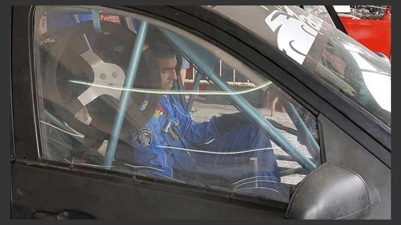 Ojito en su nueva vida como corredor. 