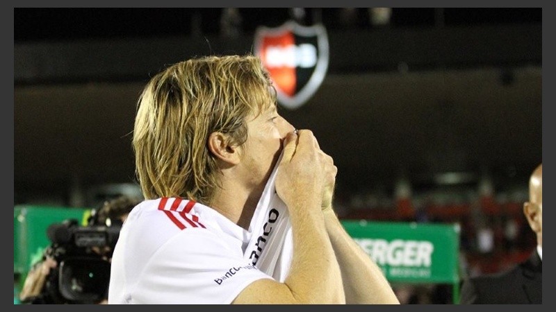 Pomelo y su amor por Newell's. 