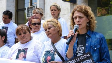 Celeste Lepratti, hermana de Pocho, una de las víctimas en Rosario. (Alan Monzón/Rosario3.com)