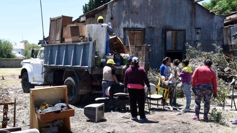 La mudanza se completó este martes.