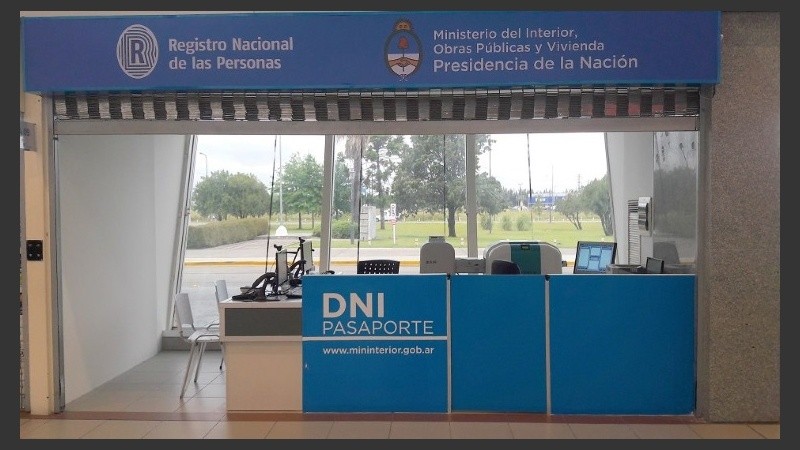 El nuevo CDR habilitado en el aeropuerto de Rosario. 