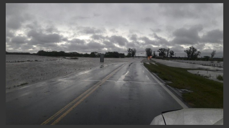 Ruta Ao12 corte altura de Alvarez