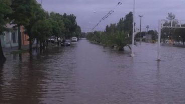 Imagen de María Teresa, una de las localidades más afectadas por el temporal.