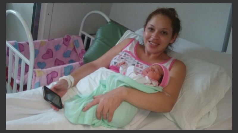 Rufina nació a las 1.30 de este domingo.