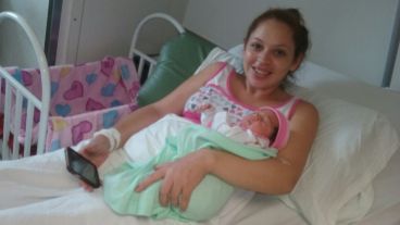 Rufina nació a las 1.30 de este domingo.