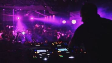 DJ Sasha tocó el sábado por la noche en Punta Stage.
