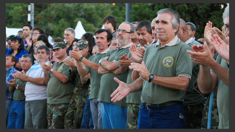 Los ex combatientes se expresaron tras la polémica publicación. 