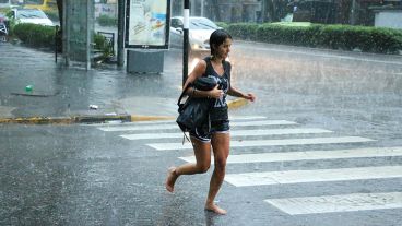 El Servicio Meteorológico anuncia lluvias para el lunes.