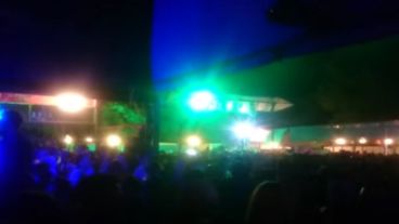 La noche del 31 de enero en Punta Stage.