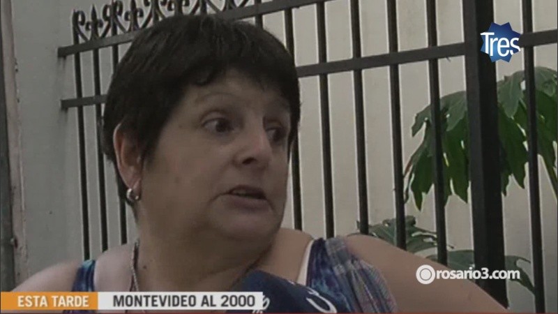 La mujer narró a Telenoche el accidente.