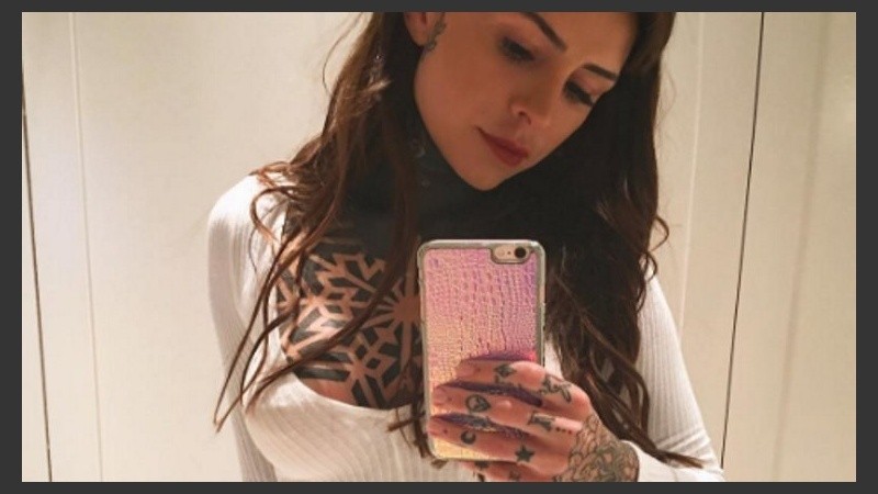 Candelaria muy sensual en Instagram.