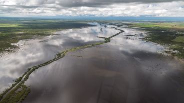Imágenes aéreas de la zona de Rafaela y Ramona del miércoles 4.