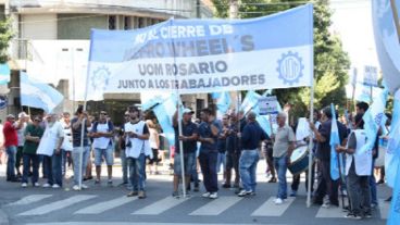 Los trabajadores se movilizaron este viernes.