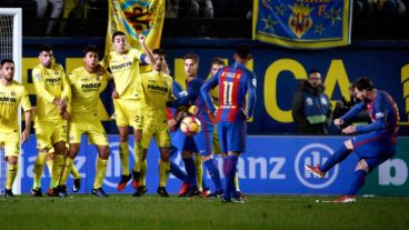 Leo tuvo una sobre el cierre y no falló.