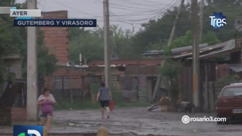 El terrible hecho tuvo lugar en la zona oeste de Rosario.