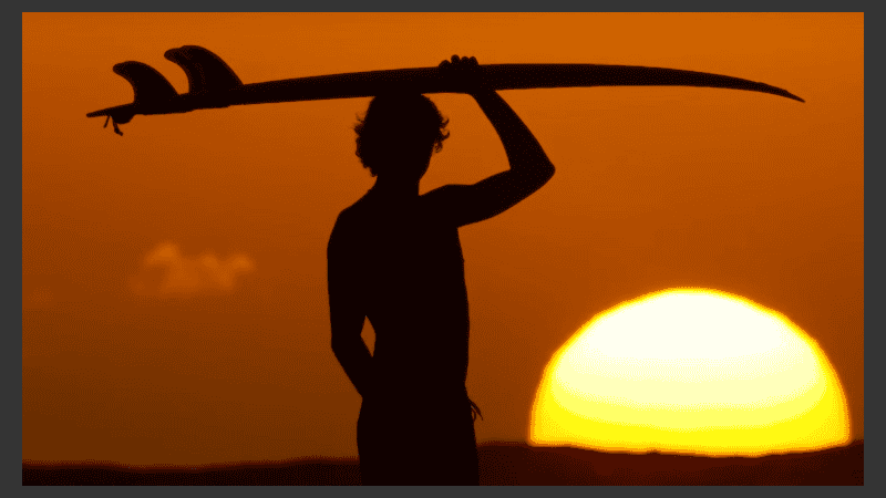 El surf es una actividad energética, curativa y de muchísima conexión.