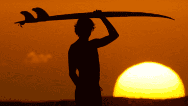 El surf es una actividad energética, curativa y de muchísima conexión.