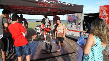 La feria Dakar aterrizó este viernes en Rosario.