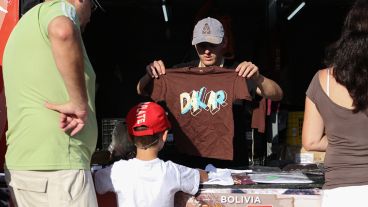 La feria Dakar aterrizó este viernes en Rosario.