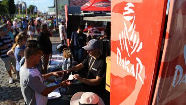 La feria Dakar aterrizó este viernes en Rosario.