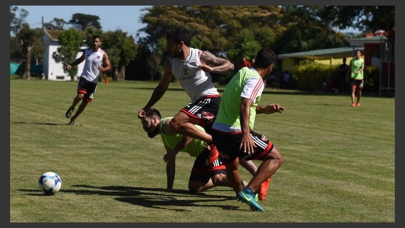 El plantel se entrena en Mar del Plata.