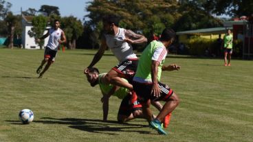 El plantel se entrena en Mar del Plata.