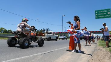 Buena respuesta de los rosarinos ante el paso de los competidores de la competencia internacional.